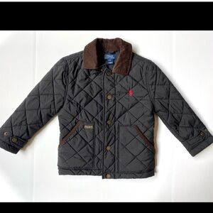 Polo by Ralph Lauren Black Quilted Kids Jacket